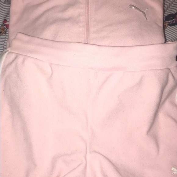 pink puma sweatsuit